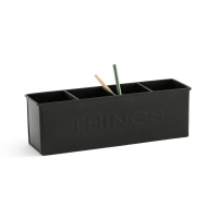 Карандашница Choyse 32 x 8 x 10 см черный AM.PM  фото, kupilegko.ru